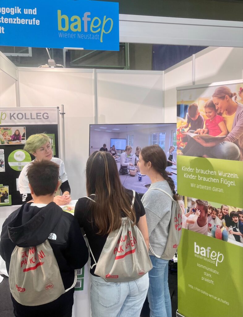 Kids visit the BAFEP stand